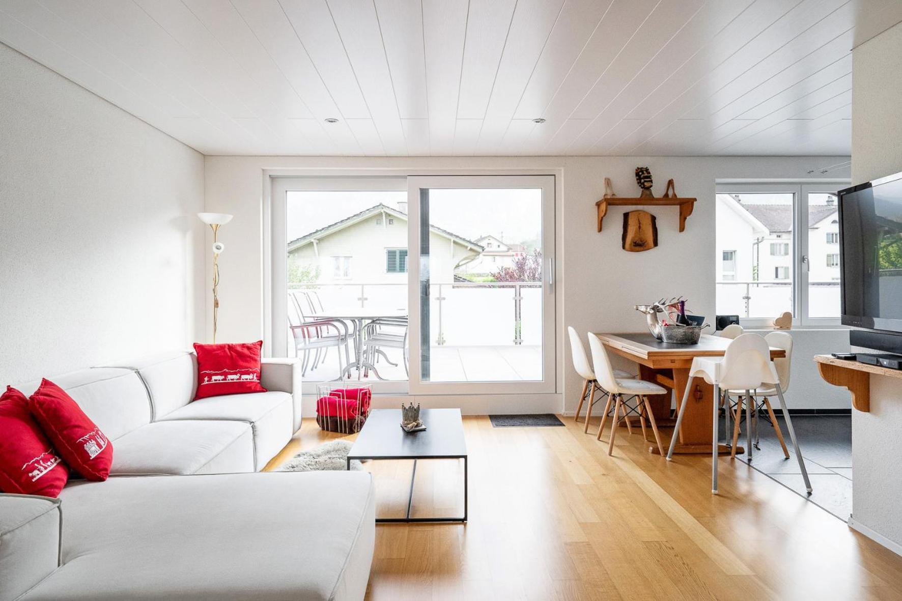 Glarner Bed Lejlighed Netstal Eksteriør billede