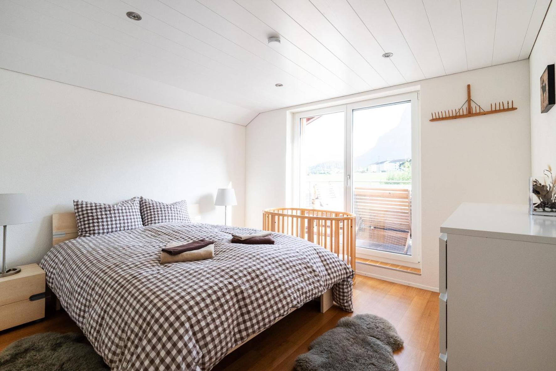 Glarner Bed Lejlighed Netstal Eksteriør billede